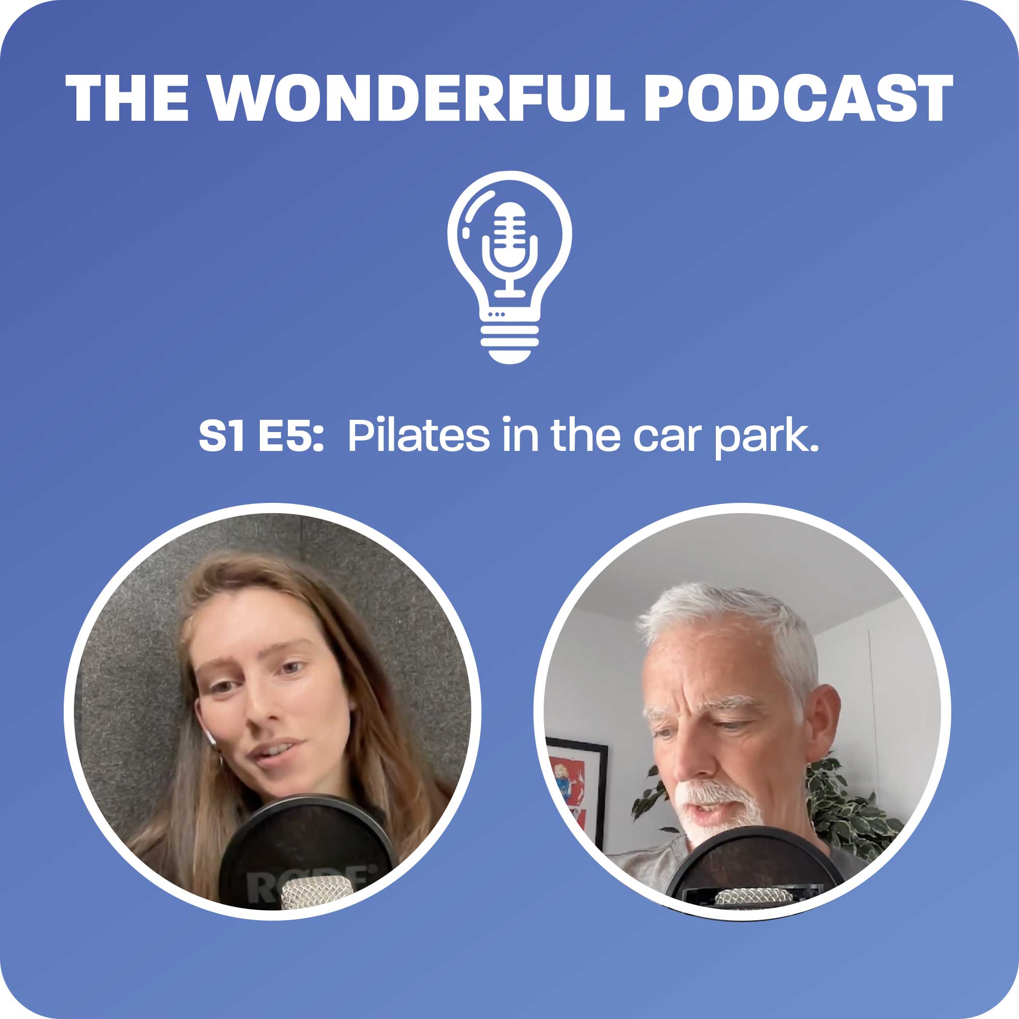 S1 E5 - Pilates in the car park.